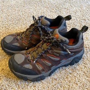 Merrell Moab Waterproof Vibram Soles Hiking Shoes